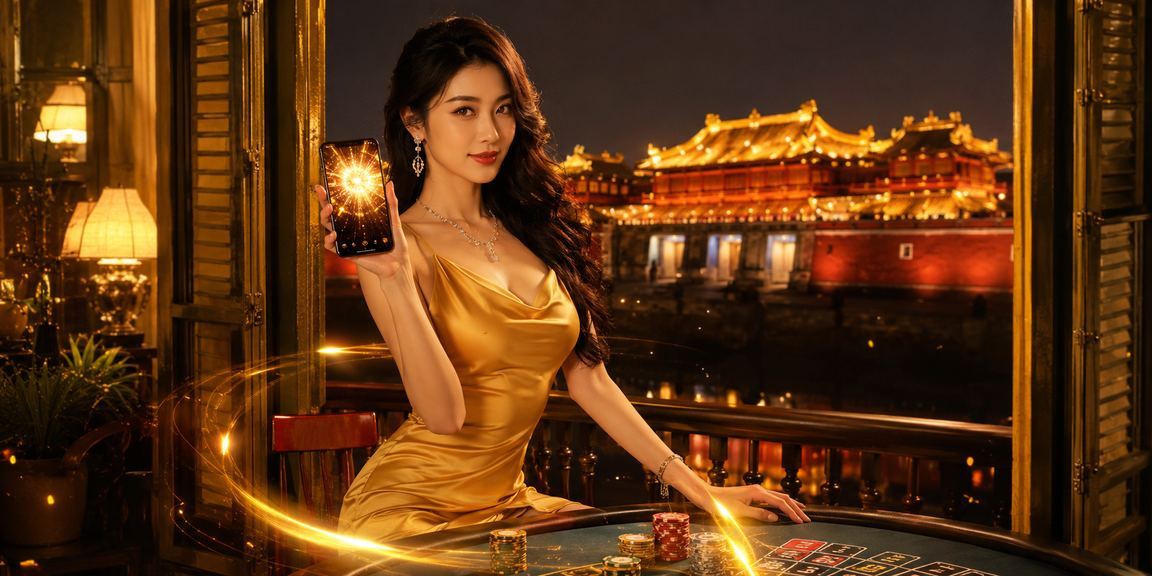 Người dùng tại Huế kiểm tra giao dịch tài chính trên điện thoại trong quán cà phê
