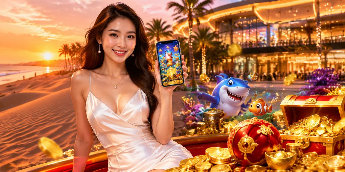 Người dùng tại Mũi Né thao tác nạp tiền casino trên điện thoại di động bên bờ biển